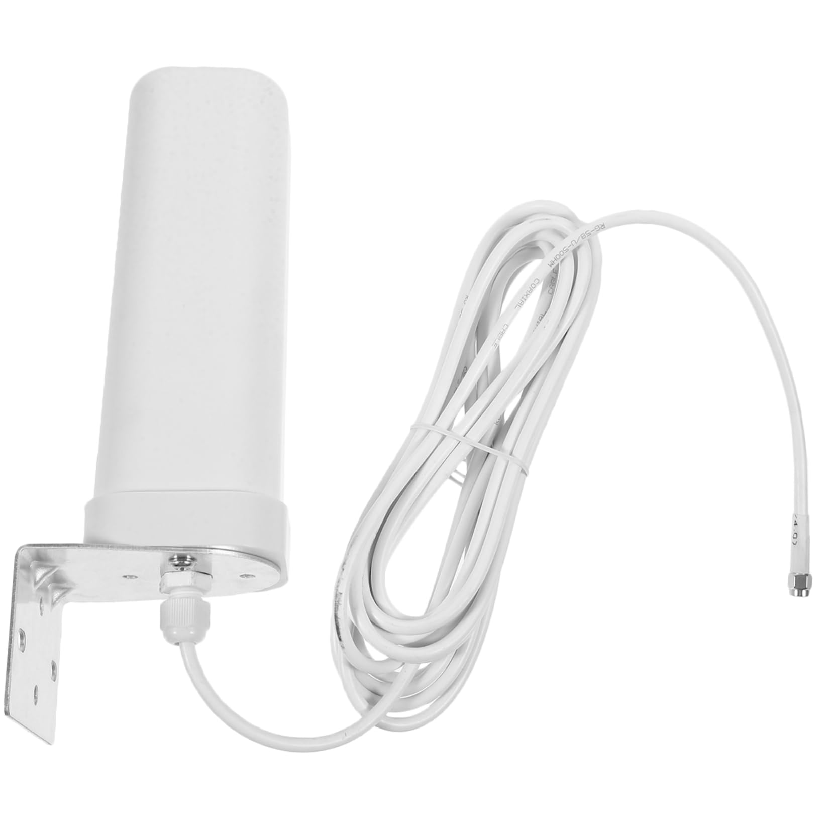 Healeved Antenne Extérieure Omnidirectionnelle Pleine Fréquence pour Modem Routeur Installation Facile pour Toit Maison Bureau Amélioration Stable du Signal Et Usage Polyvalent Intérieur Ex