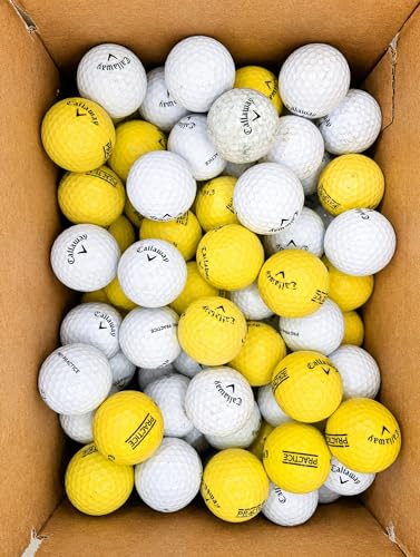 Afford-A-Ball Golf. (100 Count) Hit Away Used and Recycled shag Balls. Practice/Range/Misc (2A). Supplies for Men & Women. Backyard Practice. (100 Count)