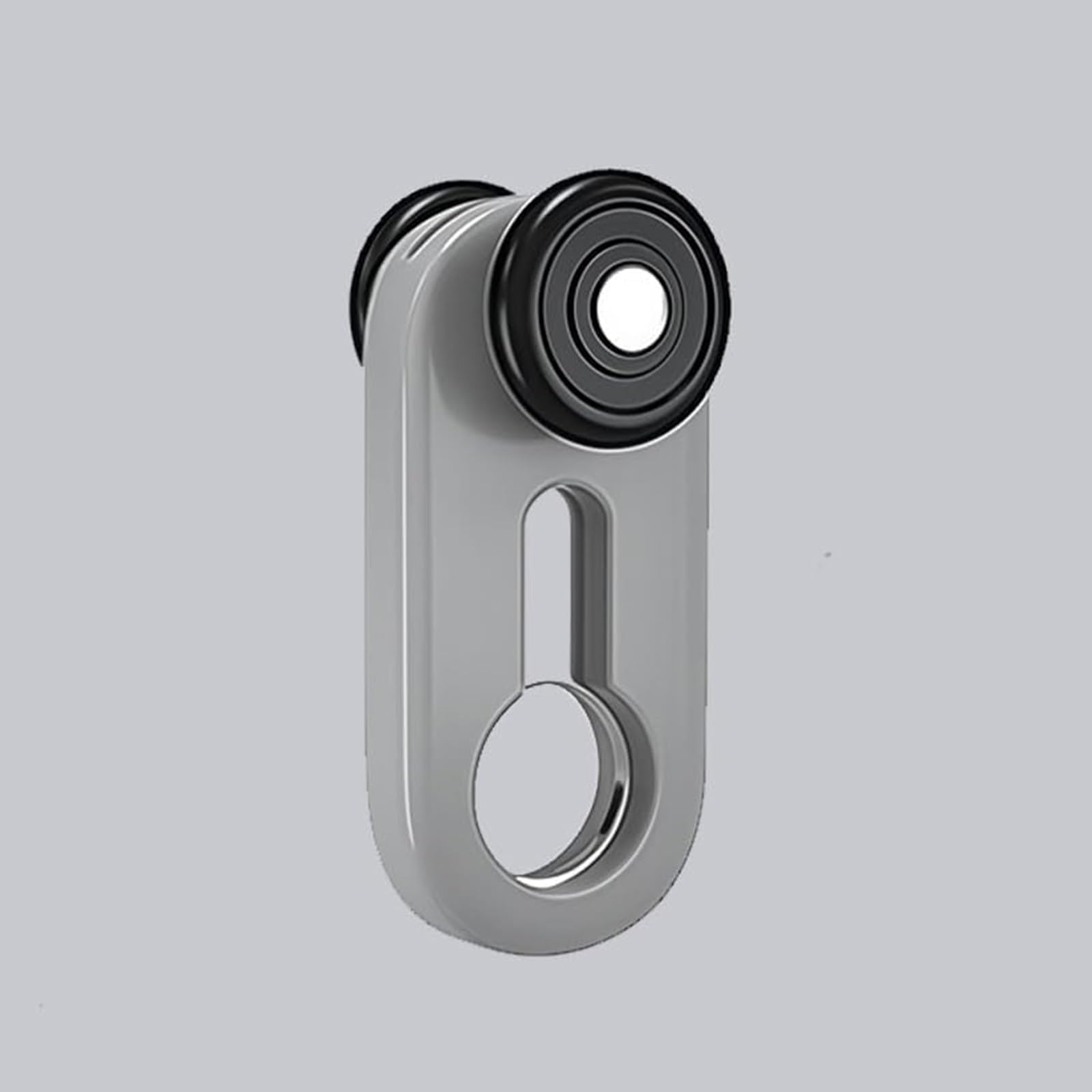 GLDYTVF Aluminum Curtain Track Rollers, Ceiling/Wall Mount, Heavy-Duty, Smooth Glide, Easy Installation, Ideal and Drapes
