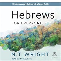Hebrews for Everyone Audiolibro Por N. T. Wright arte de portada