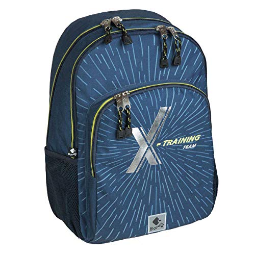 Busquets Mochila Escolar Doble Xtraining  Azul