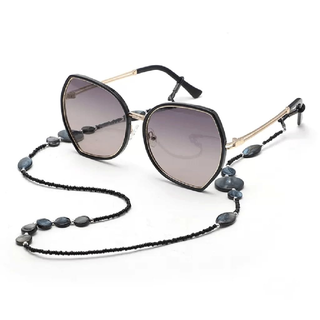 Cadena de Gafas, Cadena Colgante de Cuello Femenino, Cadena de Cuerda Colgante Decorativa