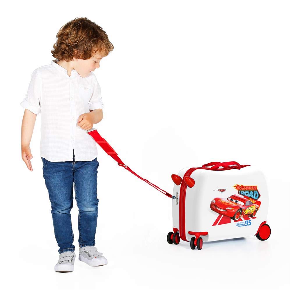 Disney Cars Good Mood Valise Enfant Multicolore 50x38x20 cms Rigide ABS Serrure à combinaison 34L 2,1Kgs 4 roues Bagage à main