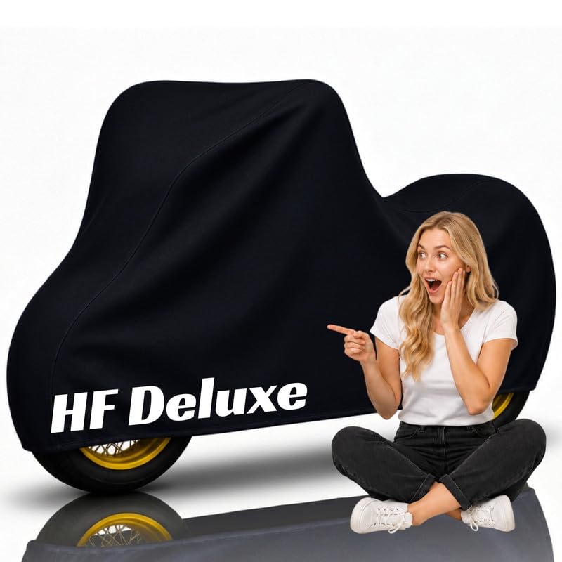 Image of Loving Ultra 100% Waterproof Bike Body Cover for HF Deluxe Bike Cover for Rain & Dust| Dustproof & Scratch Resistant | Two Wheeler Covers with UV Protection, Heat Resistant | All Weather Protection