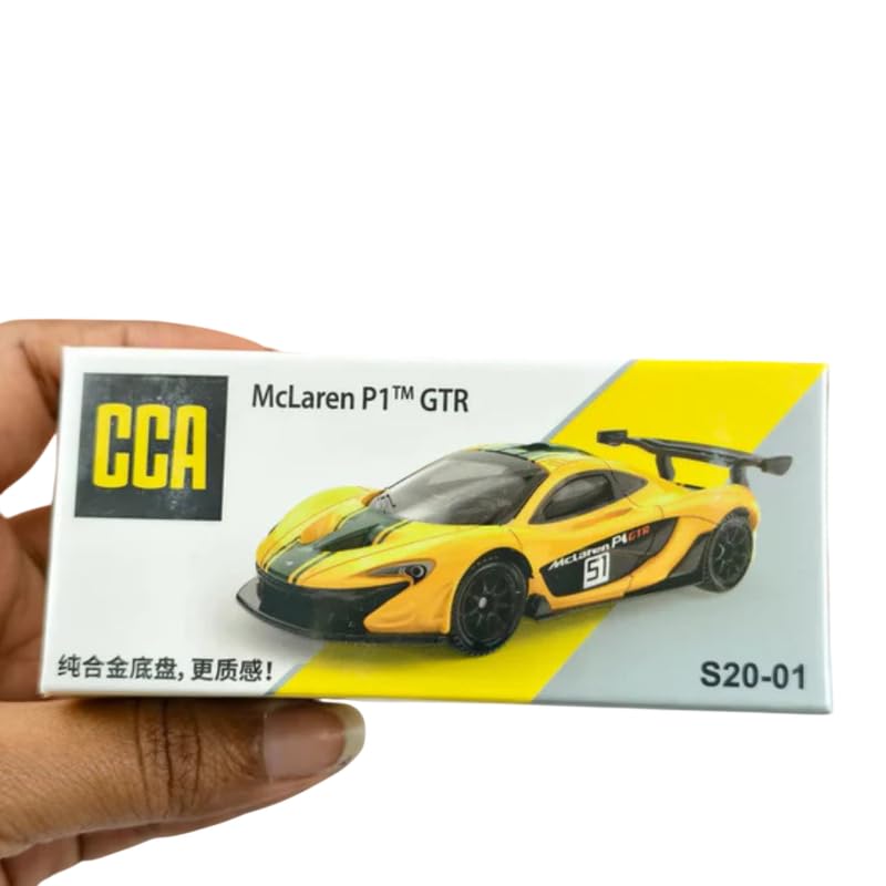 Image of CCA 1:64 Mclaren P1 GTR Collection Cool Car Series 3+ Years (Yellow)