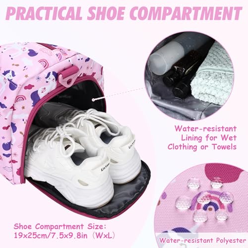 Bolsa Danza Niña Ligero con compartimento impermeable 5