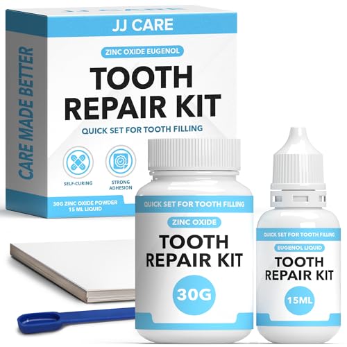 JJ CARE Tooth Repair Kit Zinc Oxide Eugenol Dental...