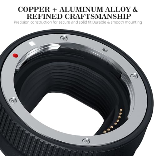 Image of EF-EOS R Auto Focus Lens Mount Adapter with Compatible with EF /EF-S Lens to R Mount Camera EOS R R5 R5C R50 R6 RP R7 R100 C70