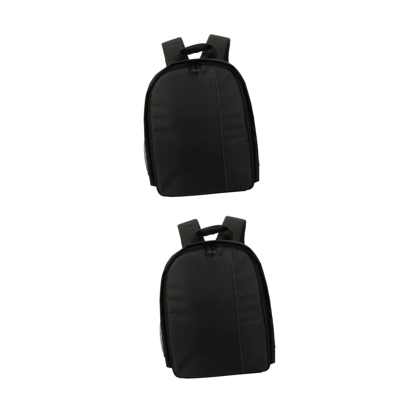 SHINEOFI 2 Piezas Mochila para Cámara de Nylon Gris Organizador para DSLR con Compartimentos y Bolsillo Lateral para para y Actividades al Aire
