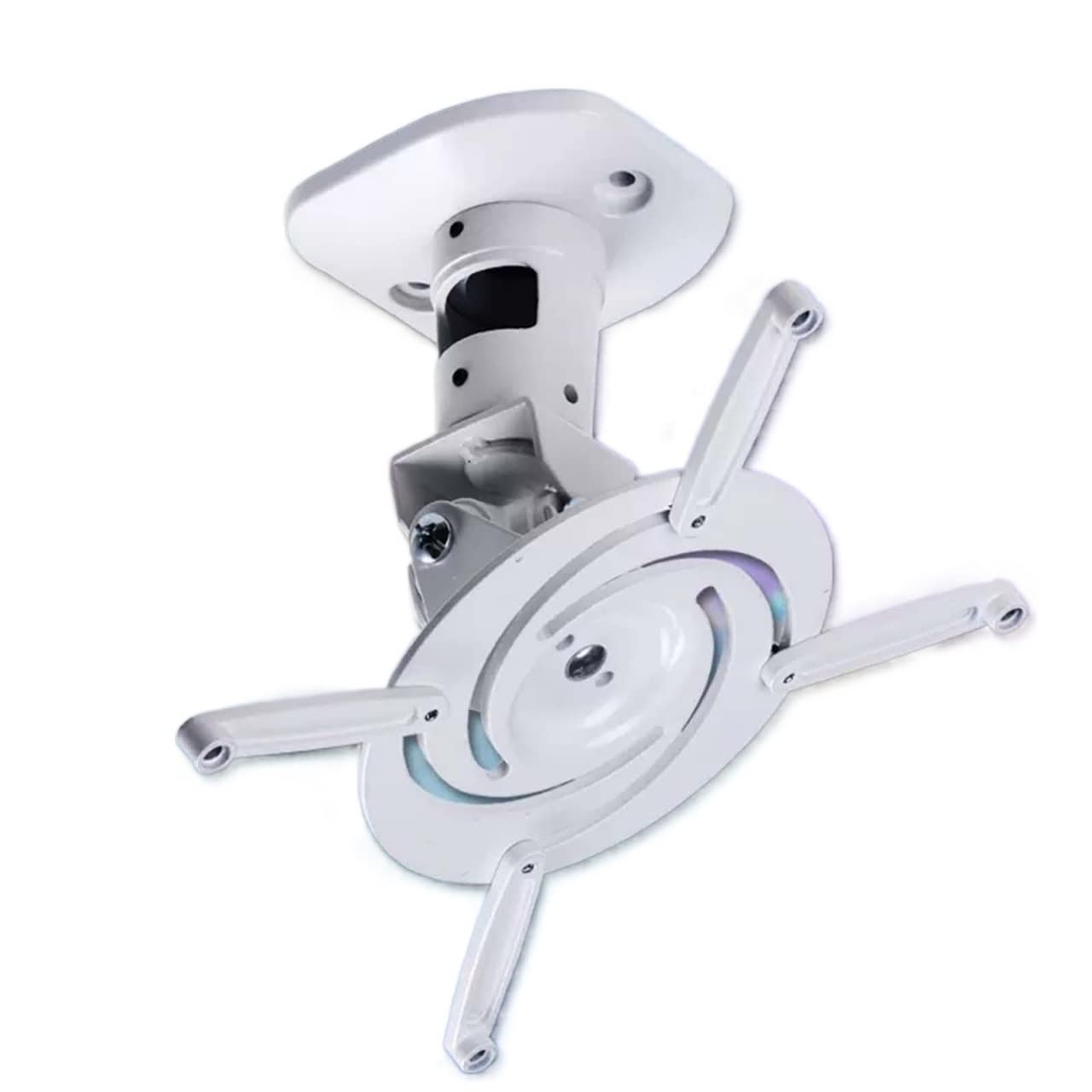 AYCDL Projector Mount Projector Mount Bracket Universal Full Motion Tilt Swivel Aluminum Projector Ceiling Mounted Bracket Rack 13.6kg Projector Stand Tripod,Black