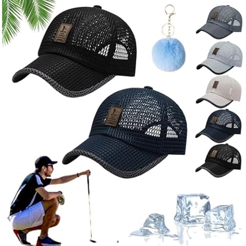 HOPASRISEE Summer Casual Mesh Baseball Cap Cover