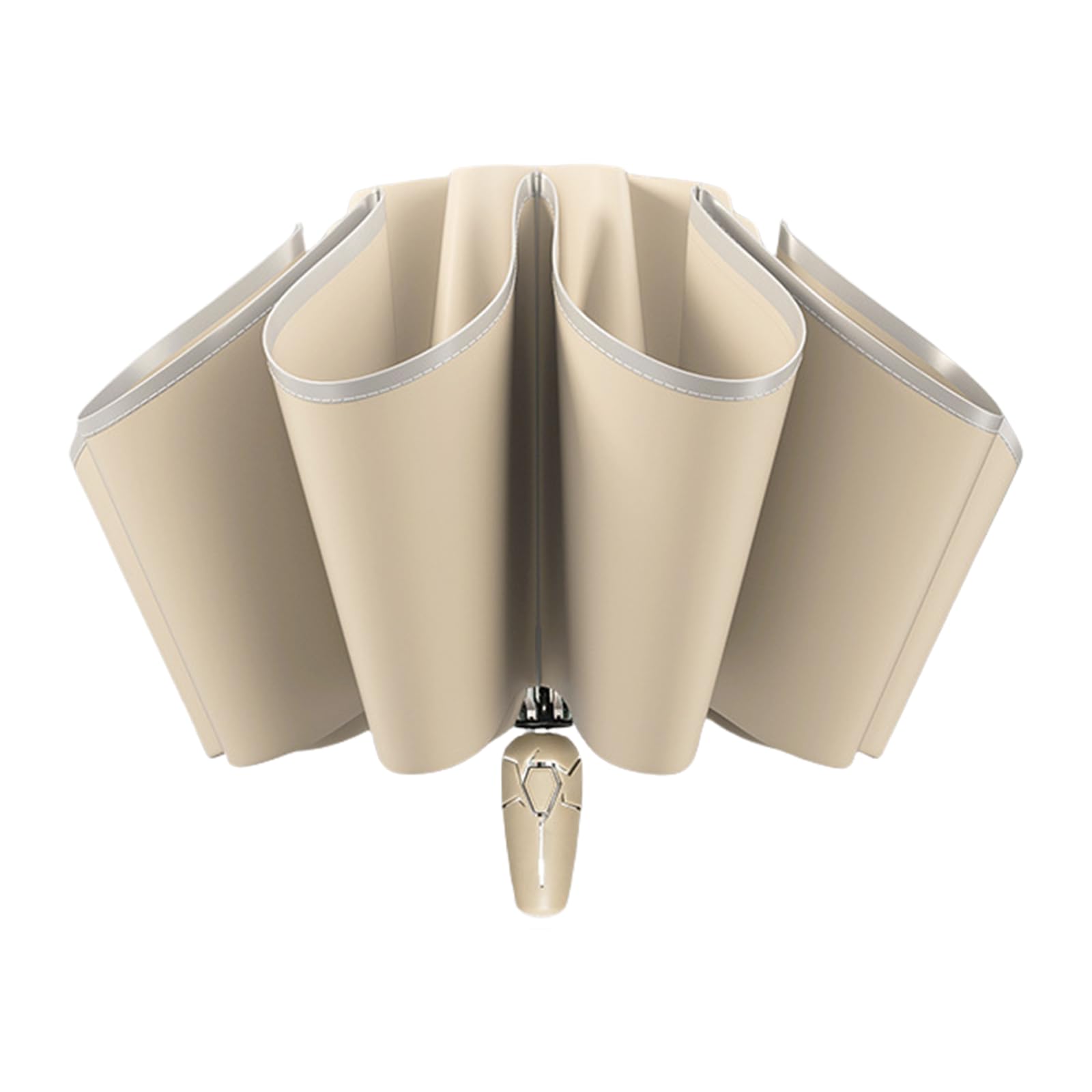 Elnwnnkc Windproofs Travel Umbrella with Durability Fiberglass Frame and High Brightness Reflective Strips for Night Visibility Reflective Strips Umbrella