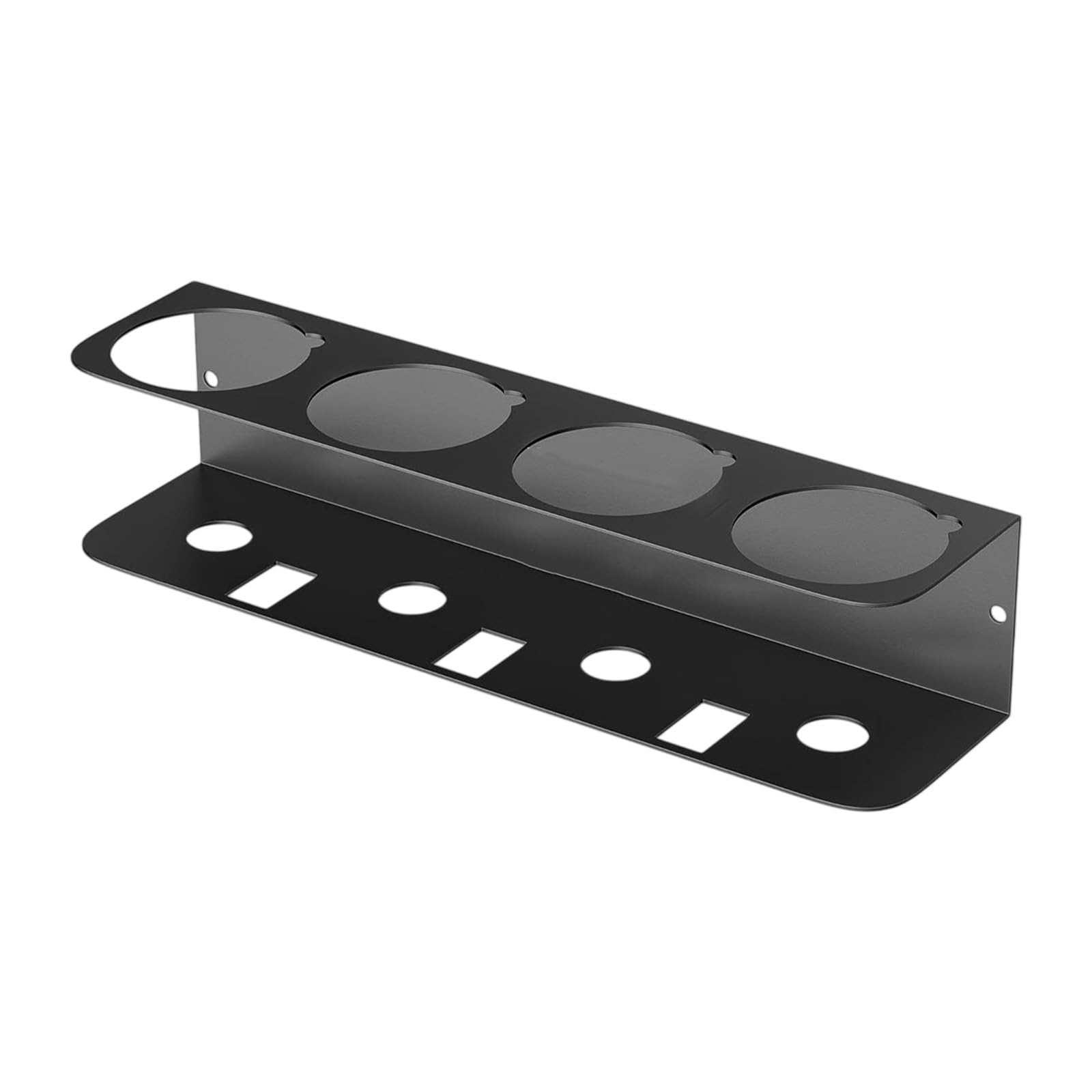 Xinsheinelry Carbon Steel Garage Wall Shelf for Containers and Workshop Supplies Strong Metal Build Sturdy Metal Rack