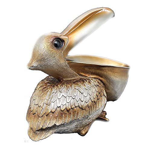 Estatua de Resina con Diseño de Pelícano, 8.1" pulgadas miniatura 3