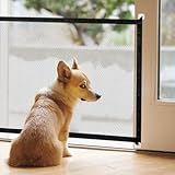 2 Stück Absperrgitter Hund Treppengitter Türgitter Hunde Türschutzgitter Treppenschutzgitter Ohne Bohren Hundegitter Wohnung Tür Hundezaun Treppenschutz Tierschutzgitter Hundeschutzgitter