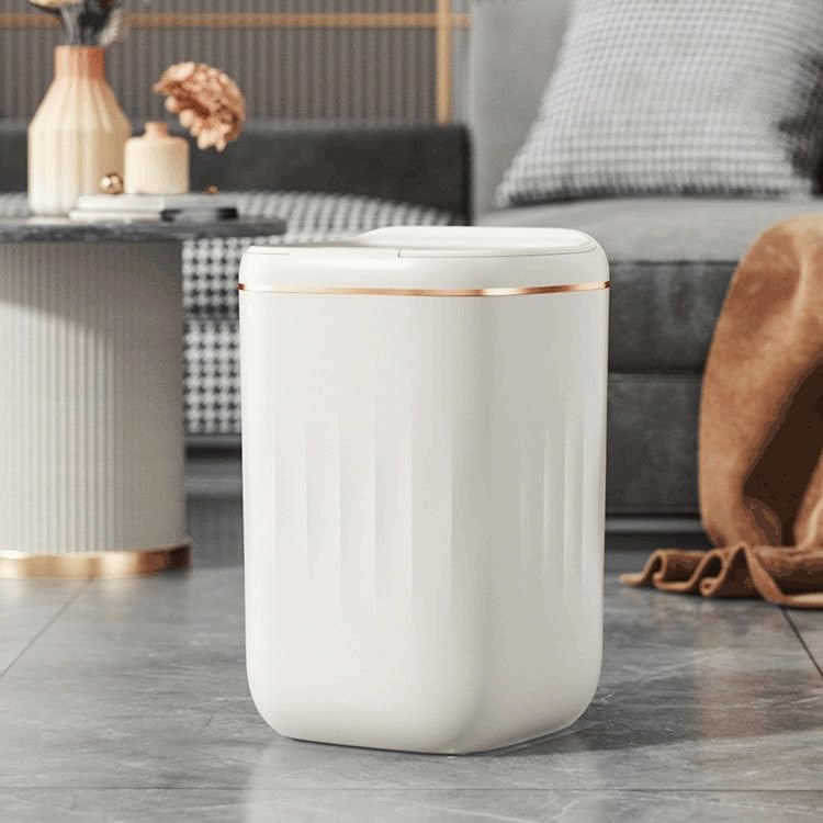 Cubo de basura inteligente de cocina y baño con sensor táctil 20L 4
