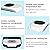 NEKPOKKA 12V DC air conditioner rooftop RV air conditioner unit 9000btu truck trailer camping vehicle engineering vehicle van rv ac 12V electric DC air conditioner (White, 12v)