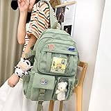 Zoom IMG-2 vfdgsaz zaino kawaii con spilla