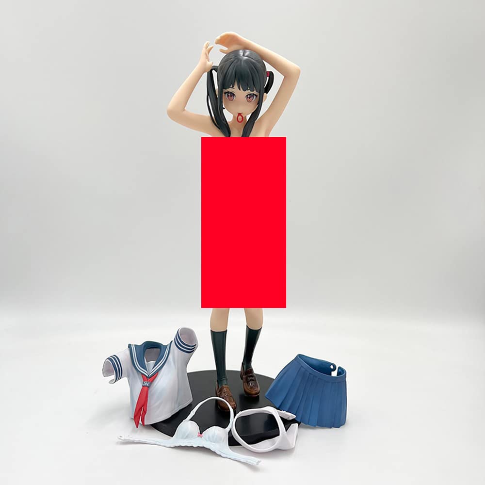 Anime giapponese nudo rimovibile Unione Creativa Kantoku Sailor Fuku No Mannaka Vestito da marinaio Bella Ragazza Action Figure Adulto Bambola Giocattolo Statua Ornamento