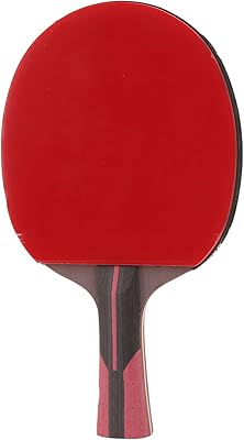 Table Tennis Bat, Ping Pong Paddle 7 Layer Wood Base Plate Long Handle Shake Hand Grip Racket