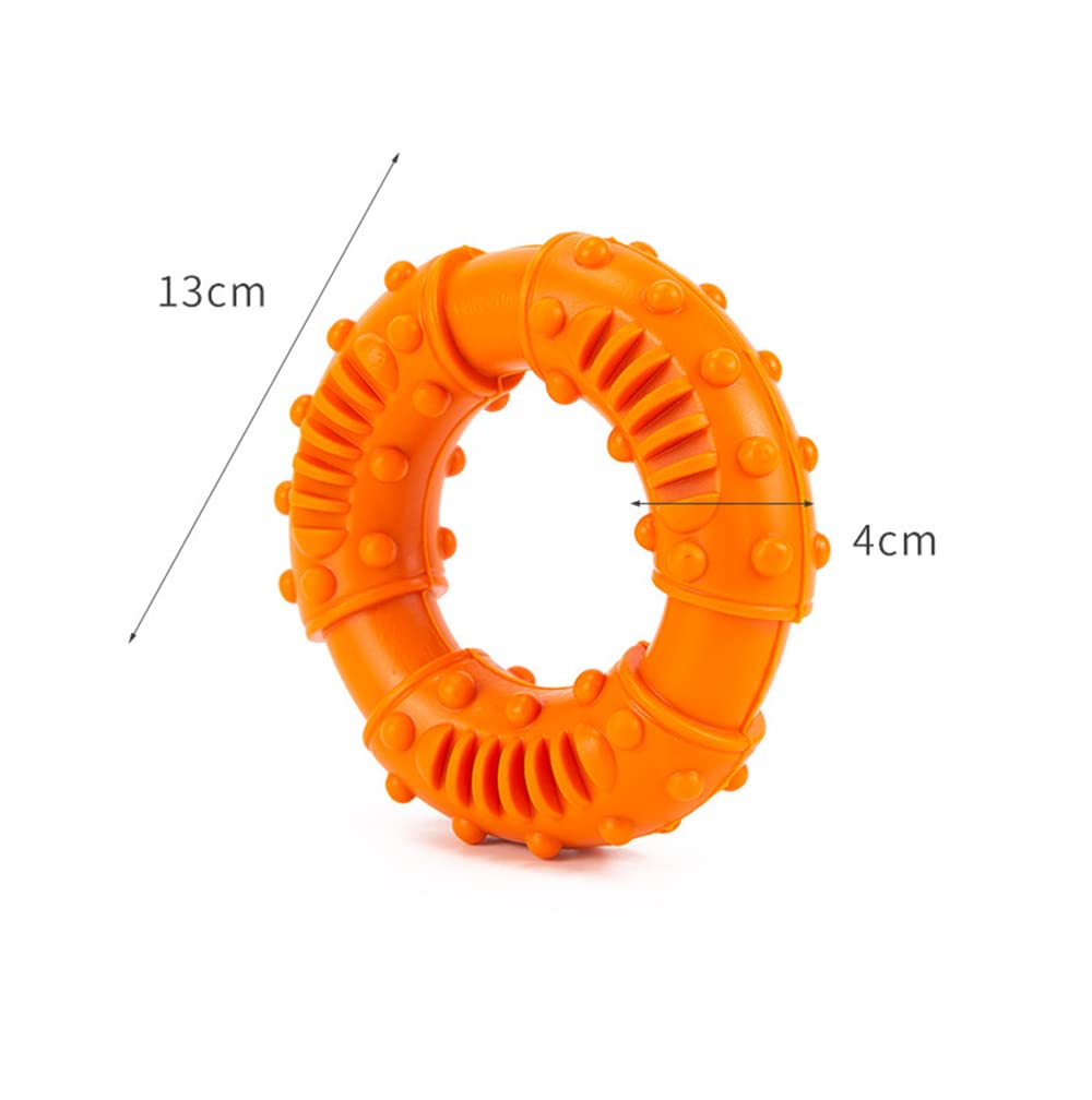 Juguete para Perros Anillo Interactivo De Goma Resistente A Mordeduras Molar Juguete para Mascotas Molar Mediano Y Grande Juguetes