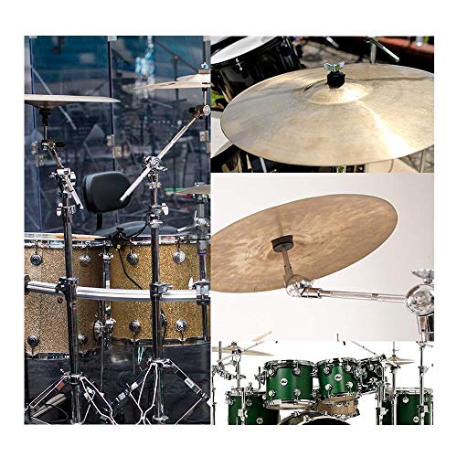 Accessori per piatti da batteria, 12 pezzi con 4