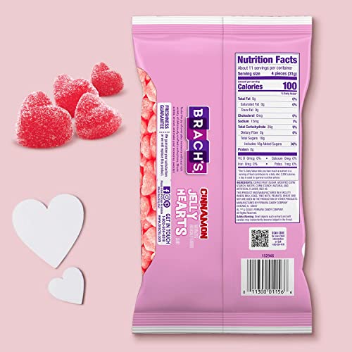 Brach's Cinnamon Jelly Hearts, 12oz Bag Flyers Online