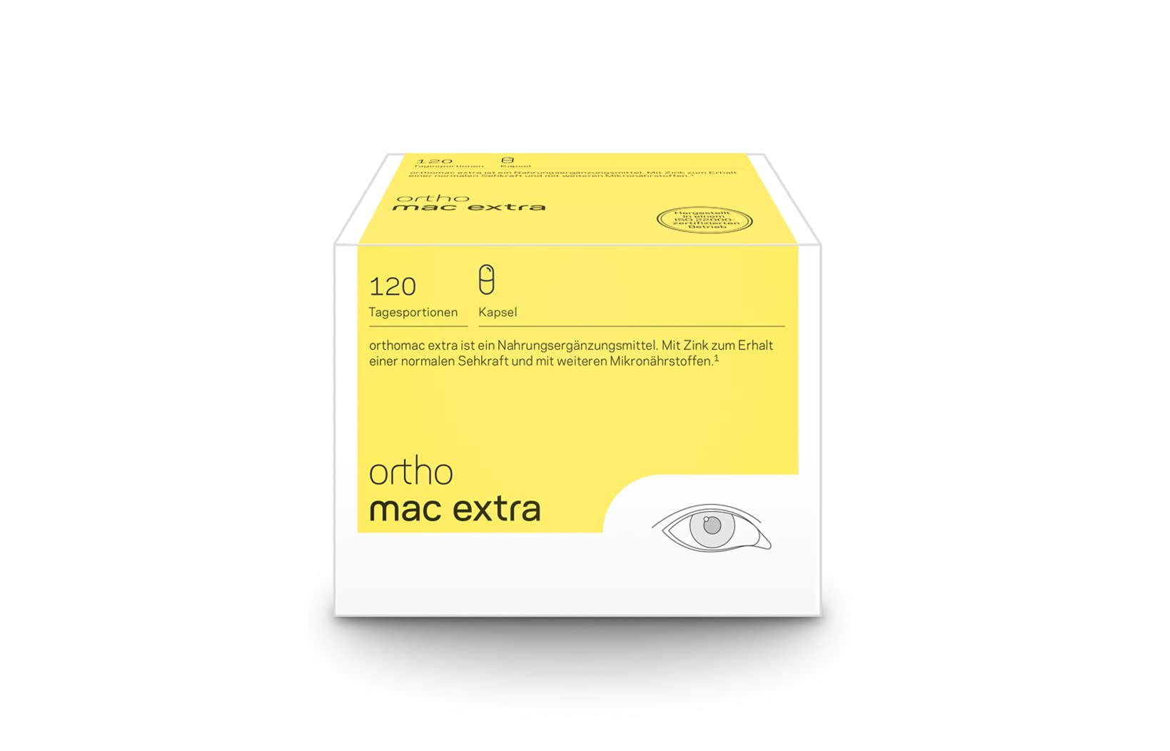 orthomed orthomac® Extra 120 Kapseln (60g)