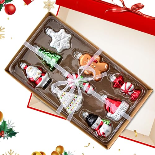 Weihnachtsmann Anhänger Für Weihnachtsbaum | Glas Anhänger Für...