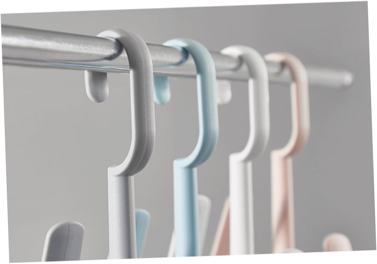 MAGICLULU Multifunctional Windproof Shoe Drying Rack Double Hooks Stackable and Rotatable Design Sturdy Plastic Hanger for Efficient Shoe Drying in Home and Outdoor Use