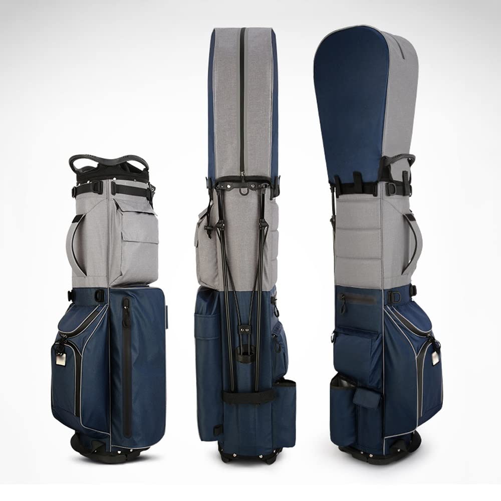 Torba golfowa, wielofunkcyjna torba golfowa dla mężczyzn, 8-kierunkowy rozdzielacz, wodoodporna i lekka torba golfowa, wygodna i dostępna (Black)