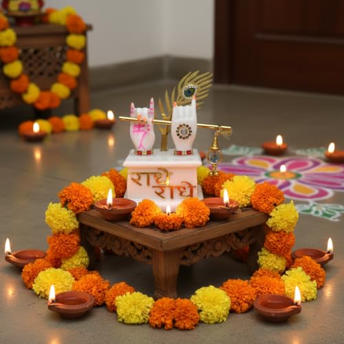 Image of ZAICUS Idol for Car Dashboard & Home Decor - Miniature Statue for Temple, Office Desk & Spiritual Gift Showpiece