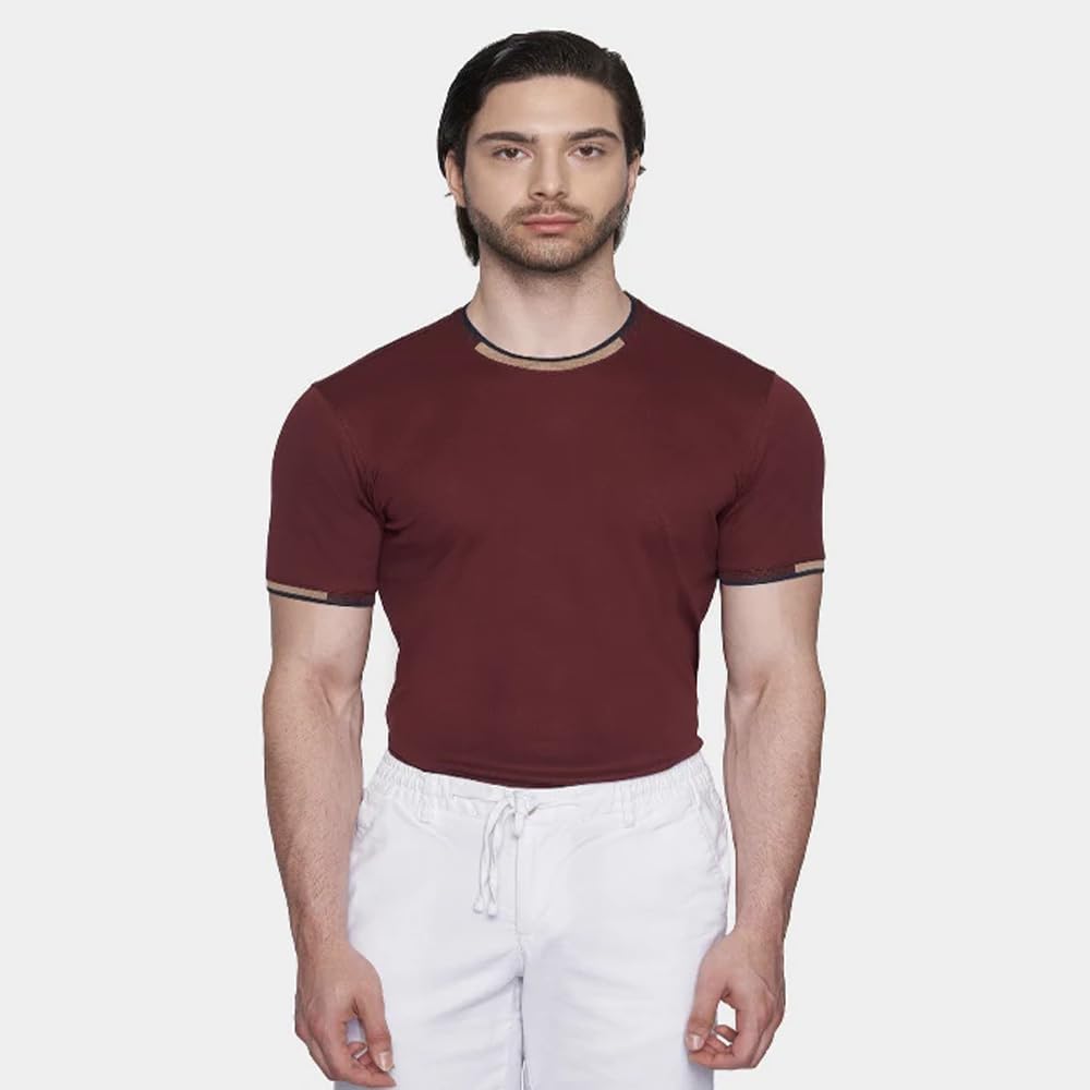 Polo Shirts for Men - Soft & Breathable 100% Cotton Men's Polo Shirts (US, Alpha, XX-Large, Regular, Regular, Maroon)
