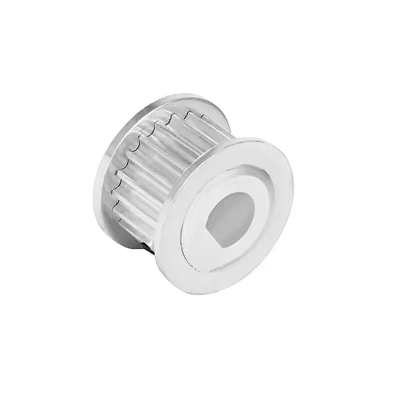 1 pz D-foro HTD 5M Puleggia dentata 12T/14T/15T/16T/17T/18T/19T/20denti 5x4.5mm ~ 15x14mm Ruota motrice sincrona 25mm(Bore 6x5mm,19T)