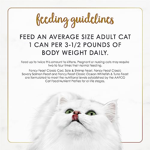 Purina Fancy Feast Seafood Pate Wet Cat Food Variety Pack (24) 3oz Cans - image 7