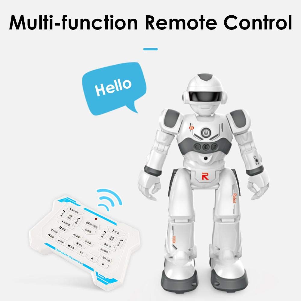 HALO NATION® Smart RC Robot for Kids Intelligent Programmable Model Robot Toys - Smart Robot, Intelligent Robot, Programing Robot, Dancing Singing & Led Eyes, Remote Control Gesture Sensing Robot - Image 9 thumbnail
