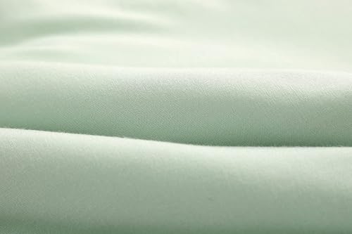 Miniatura 9 de Saco de dormir unisex de viscosa de bambú, saco de dormir para niños y niñas, 2.5 TOG, Azul (Dusty Blue)