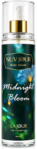 Body Splash for Women 240ML – Refreshing Fragrance Mist, Long Lasting Body Spray, Lightweight Perfume Splash for Daily Freshness, Elegant Feminine Scent (Midnight Bloom)