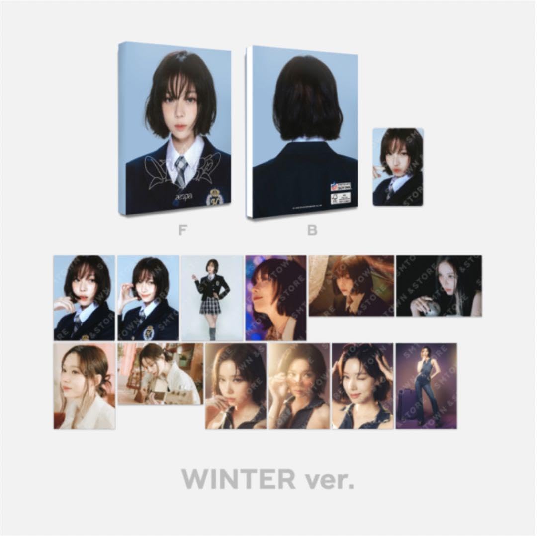 Amazon.co.jp: aespa My World POSTCARD BOOK WINTER : Office Products