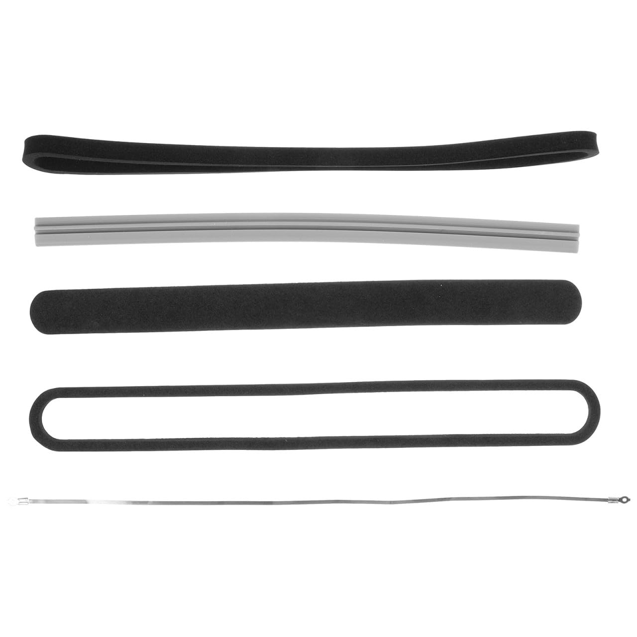 UKCOCO Tira de Silicona y Espuma Alambre Calefactor de Hierro Accesorios de Repuesto Sello Firme y Reemplazable para Máquina Selladora al Vacío para Uso en Tienda y Hogar