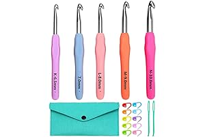 Yarniss Large Ergonomic Crochet Hook Set