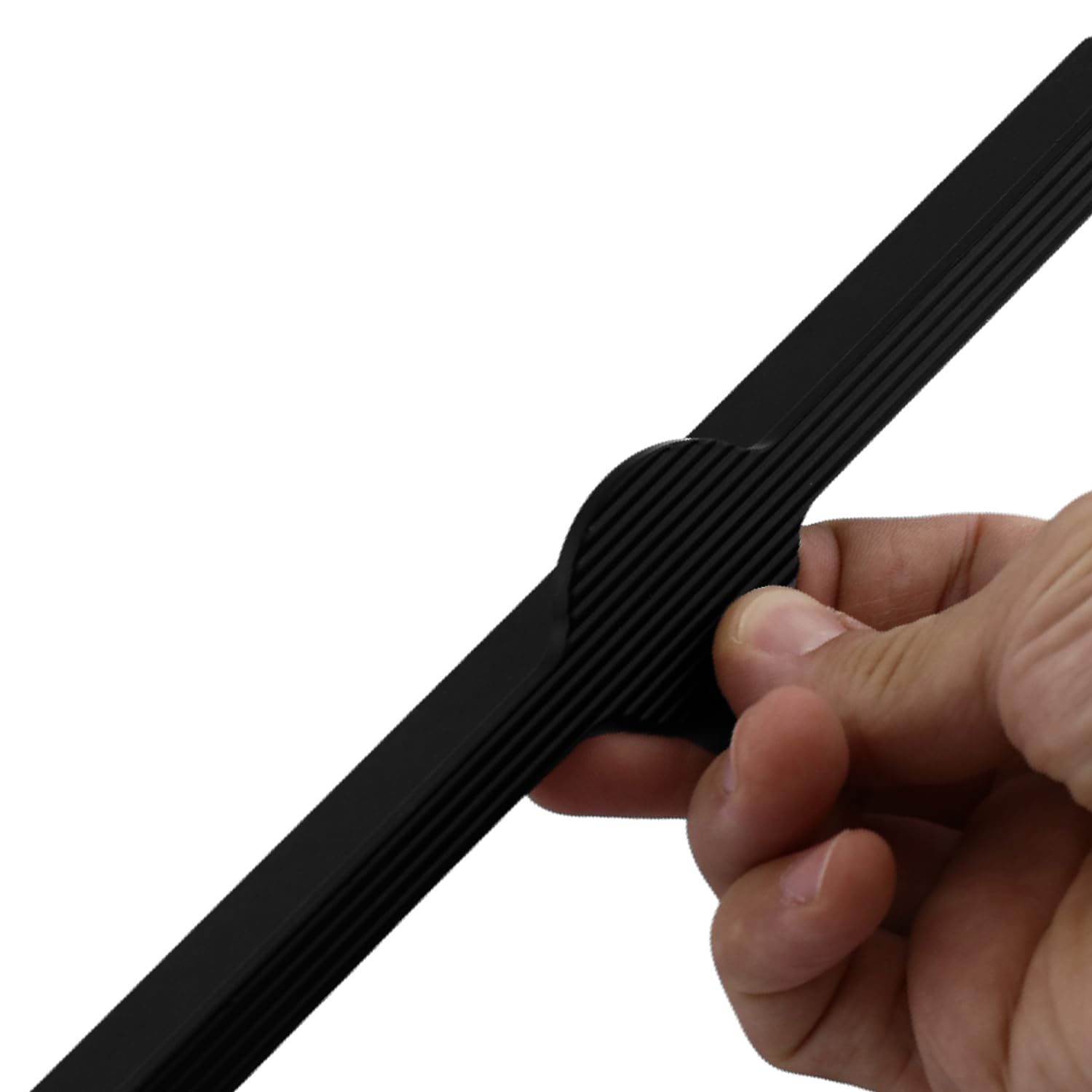 Saral Çizgili Mat Siyah Metal Kulp 512 mm 51.2 cm Mobilya Çekmece Mutfak Dolabı Dolap Kapak Kulplar