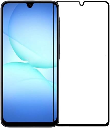 Tisko Pack of 2 9D Screen Protector compatible with Samsung Galaxy A17 (6.6 Inch), Ultra HD Clear Tempered Glass, Full Coverage, Anti-Scratch, Anti-Fingerprint, Bubble Free, Easy Installation