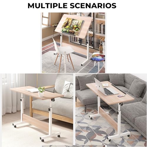 Mesa de dibujo con altura ajustable y parte superior inclinable para arte, manualidades y escritura - imagen 6