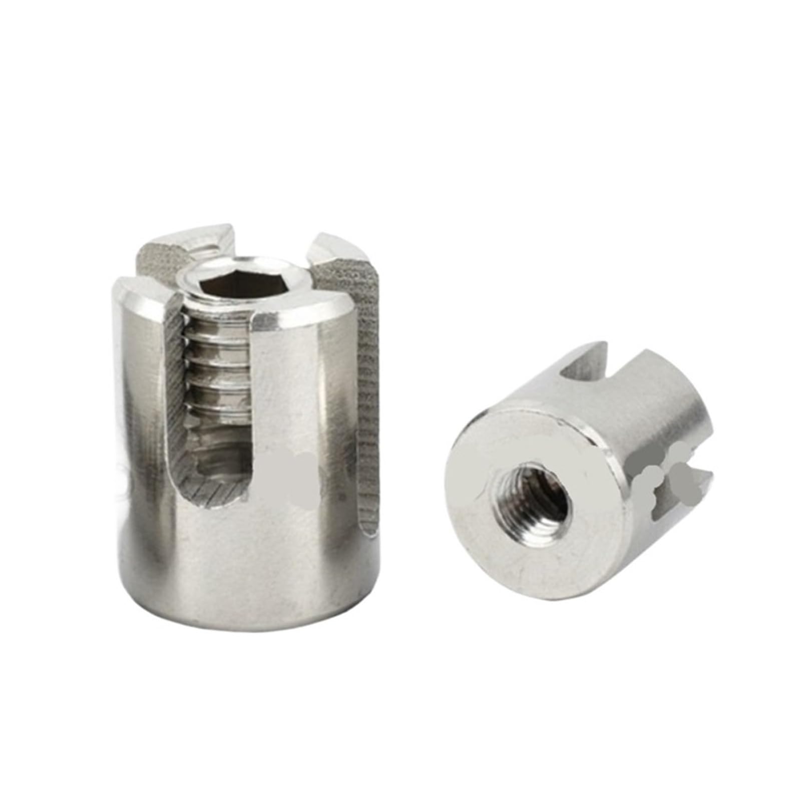 2PCS 316 Stainless Steel Cross Cable Clamps Wire Rope Clip for Wall Trellis 3mm*M10 4mm*M12 5mm*M12 6mm