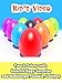 Teach Colors with Colorful Eggs Surprise and Hamburger, Cookie, Lollipop