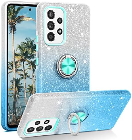 OKZone Honor 9 Hülle Glitzer - Ultra Dünne TPU Schutzhülle Mit Displayschutz