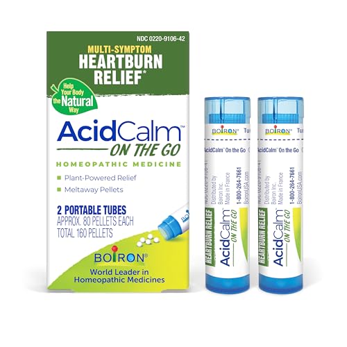 Boiron AcidCalm On the Go for Heartburn Relief - 160 Pellets