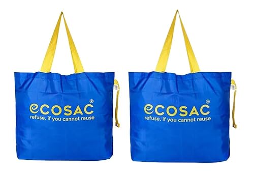 ECOSAC Classic Shopping Bag | Reusable, Washable & Lightweig...