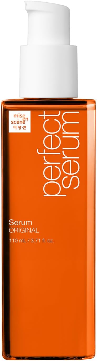Mise En Scene Perfect Serum Original Serum Larger Size Oil for Frizzy and Dry Hair Moisturizing 100ml Orange